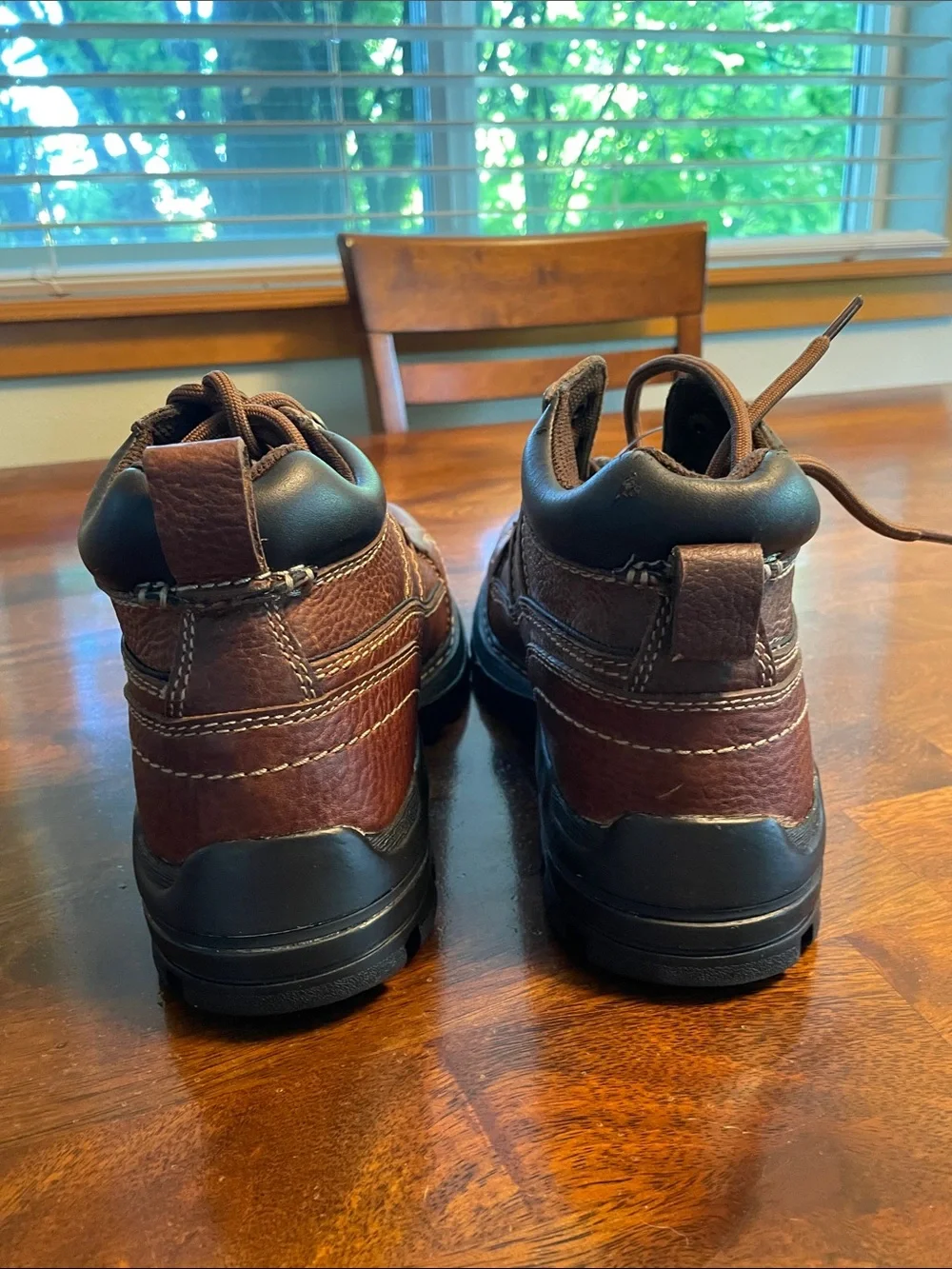 GBX Tundra Leather Work Boot, Men’s 8.5,M, Brown
